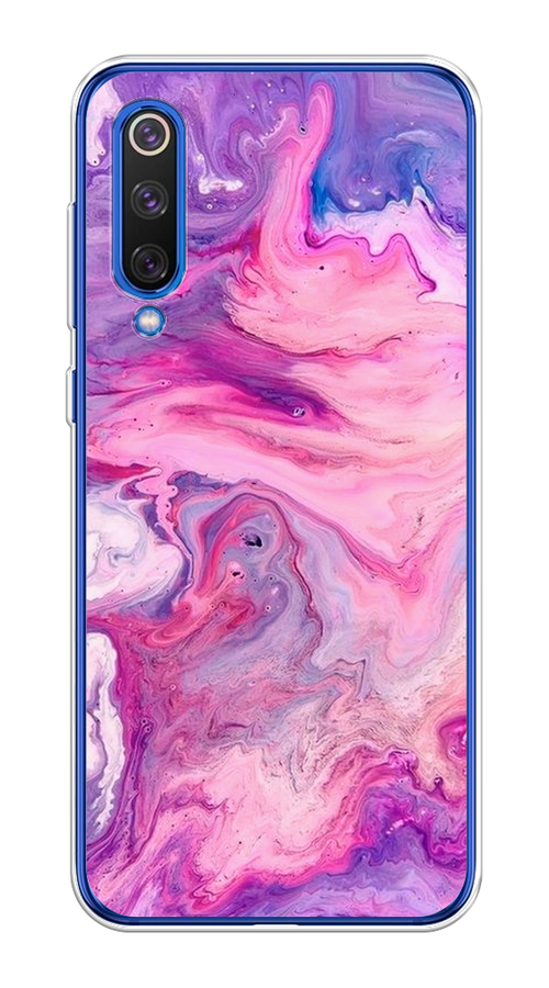 

Чехол на Xiaomi Mi9 SE "Нежно-розовая абстракция", Розовый, 35250-3