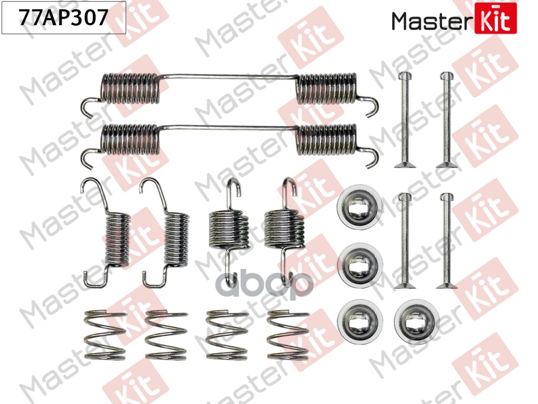 

Тормозные колодки MASTERKIT барабанные 77ap307