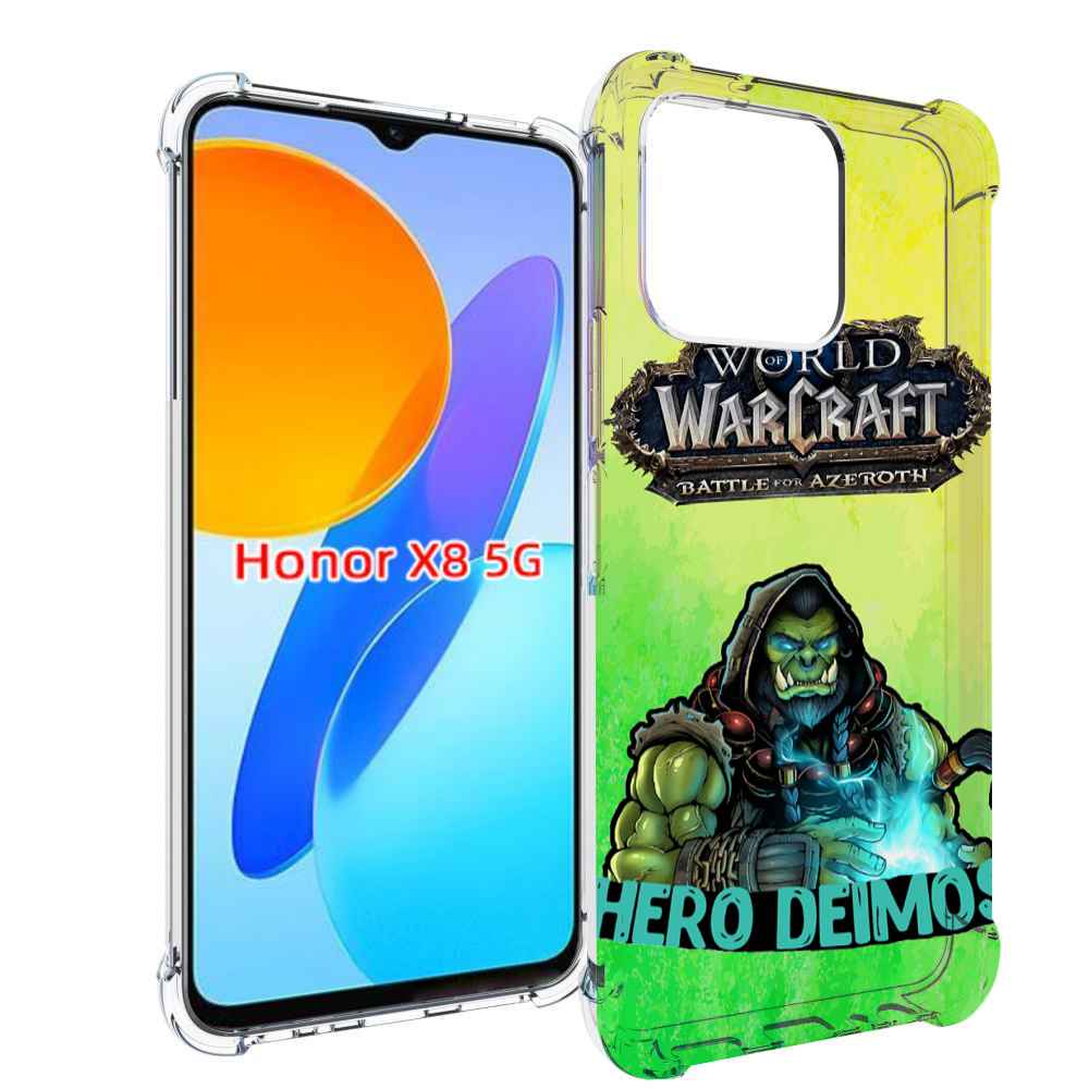 

Чехол MyPads world-of-warcraft мужской для Honor X8 5G, Прозрачный, Tocco