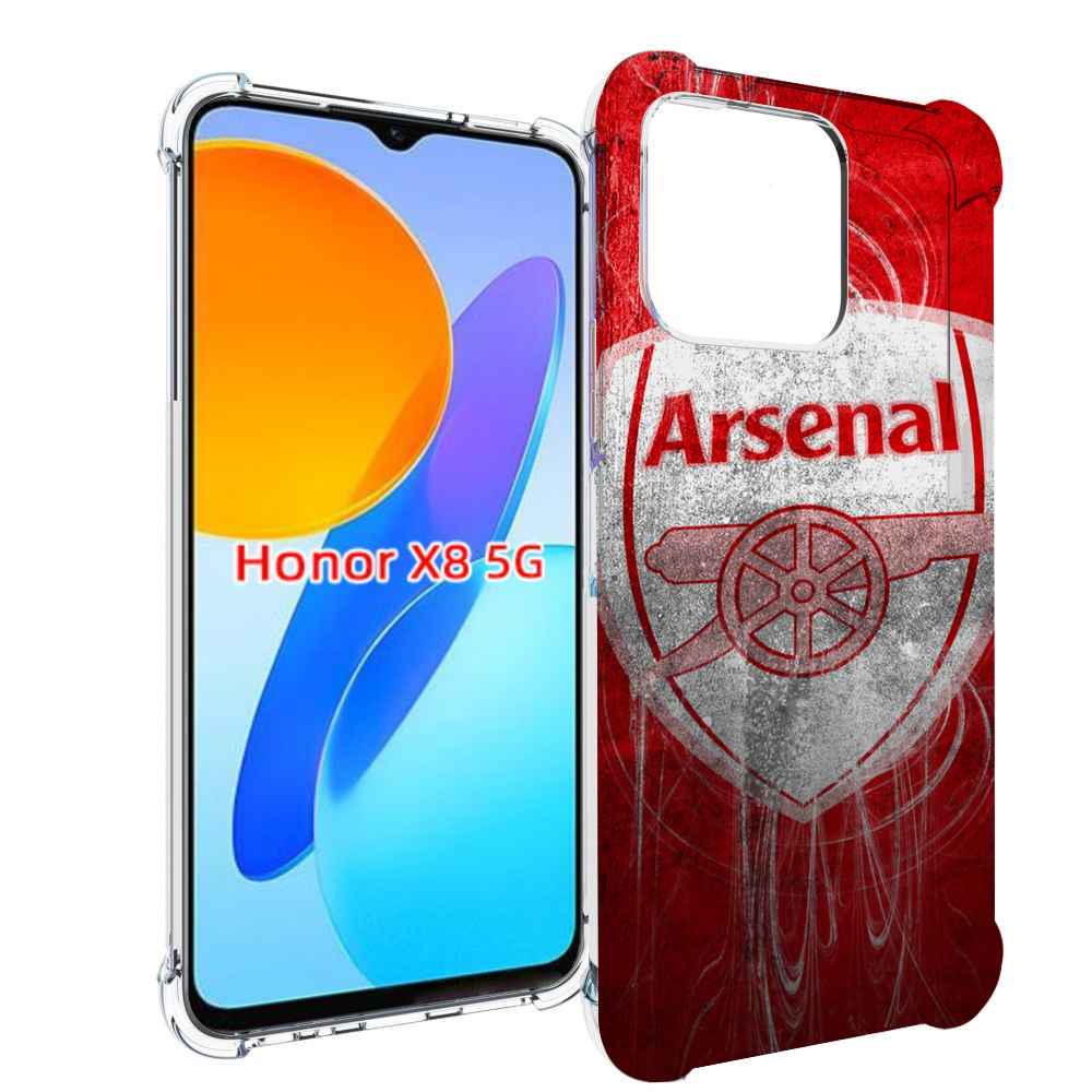 

Чехол MyPads Арсенал для Honor X8 5G, Прозрачный, Tocco