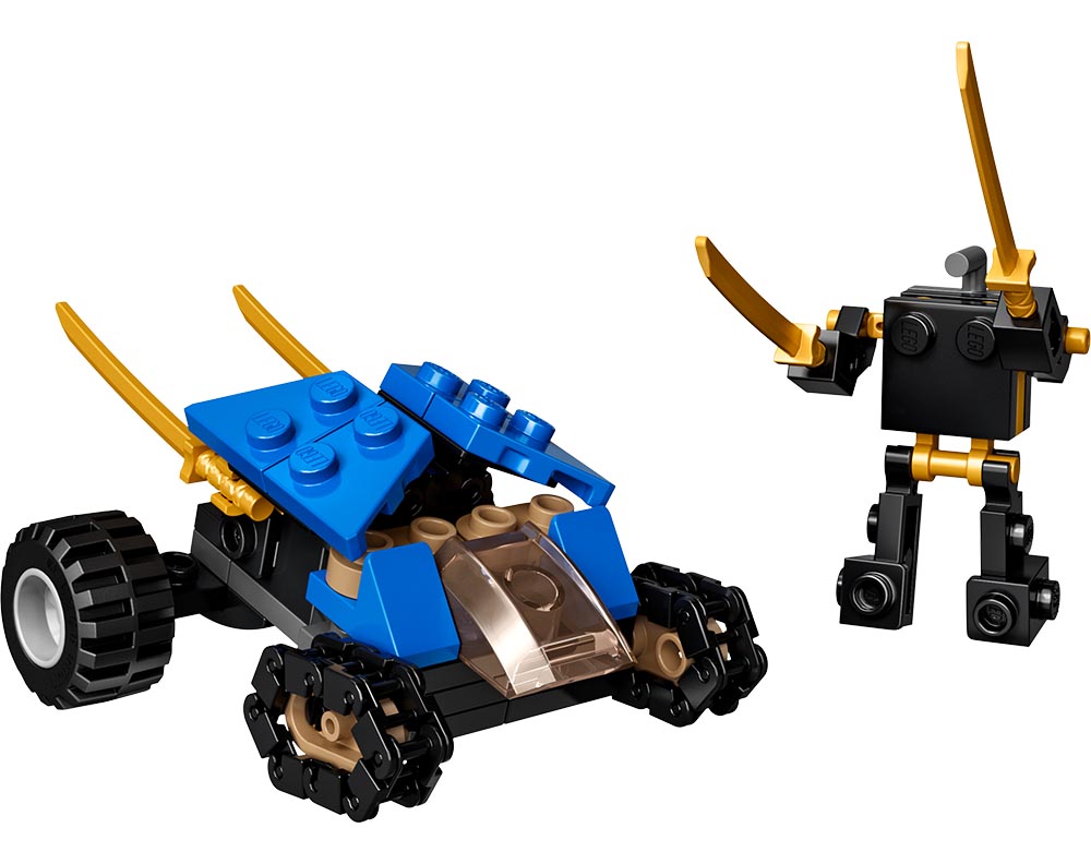 Конструктор LEGO Ninjago Мини-внедорожник молния, 30592 конструктор lego technic 41999 внедорожник 4х4 1585 деталей