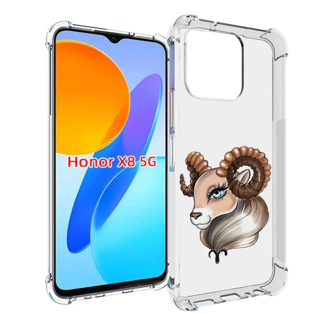 

Чехол MyPads Барашка для Honor X8 5G, Прозрачный, Tocco