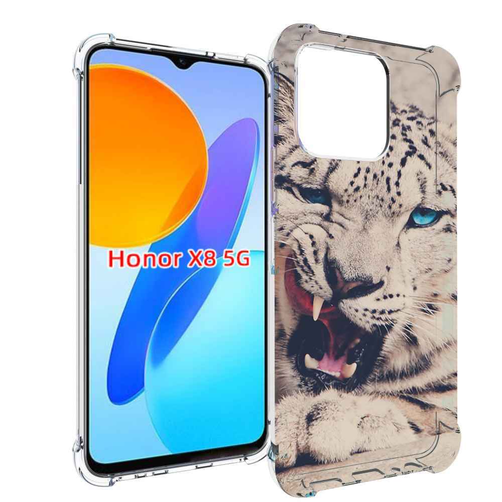 

Чехол MyPads Барсюня для Honor X8 5G, Прозрачный, Tocco