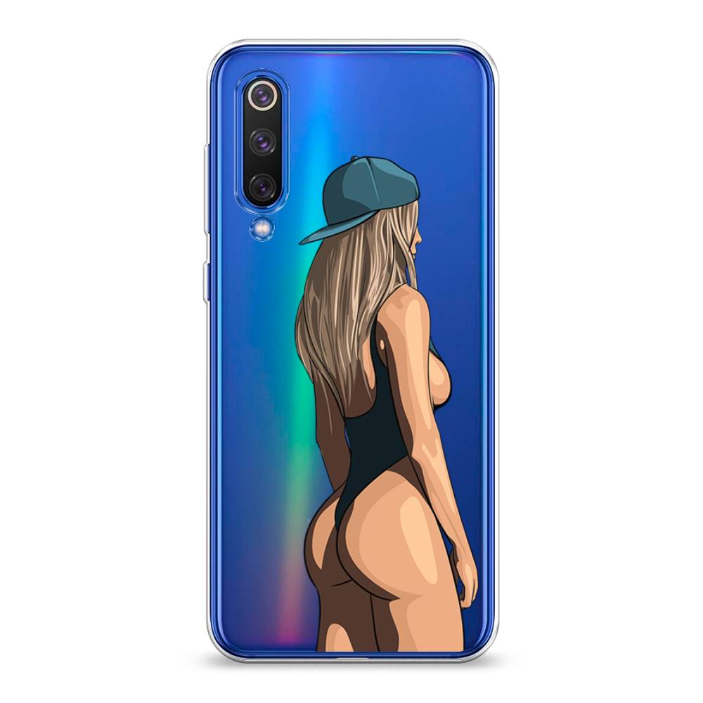 

Чехол на Xiaomi Mi9 SE "Девушка в черном купальнике", Зеленый;бежевый;черный, 35250-6
