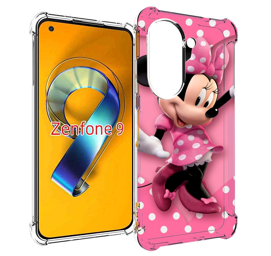 

Чехол MyPads Минни-Маус-в-сердце женский для Asus Zenfone 9 (AI2202), Прозрачный, Tocco
