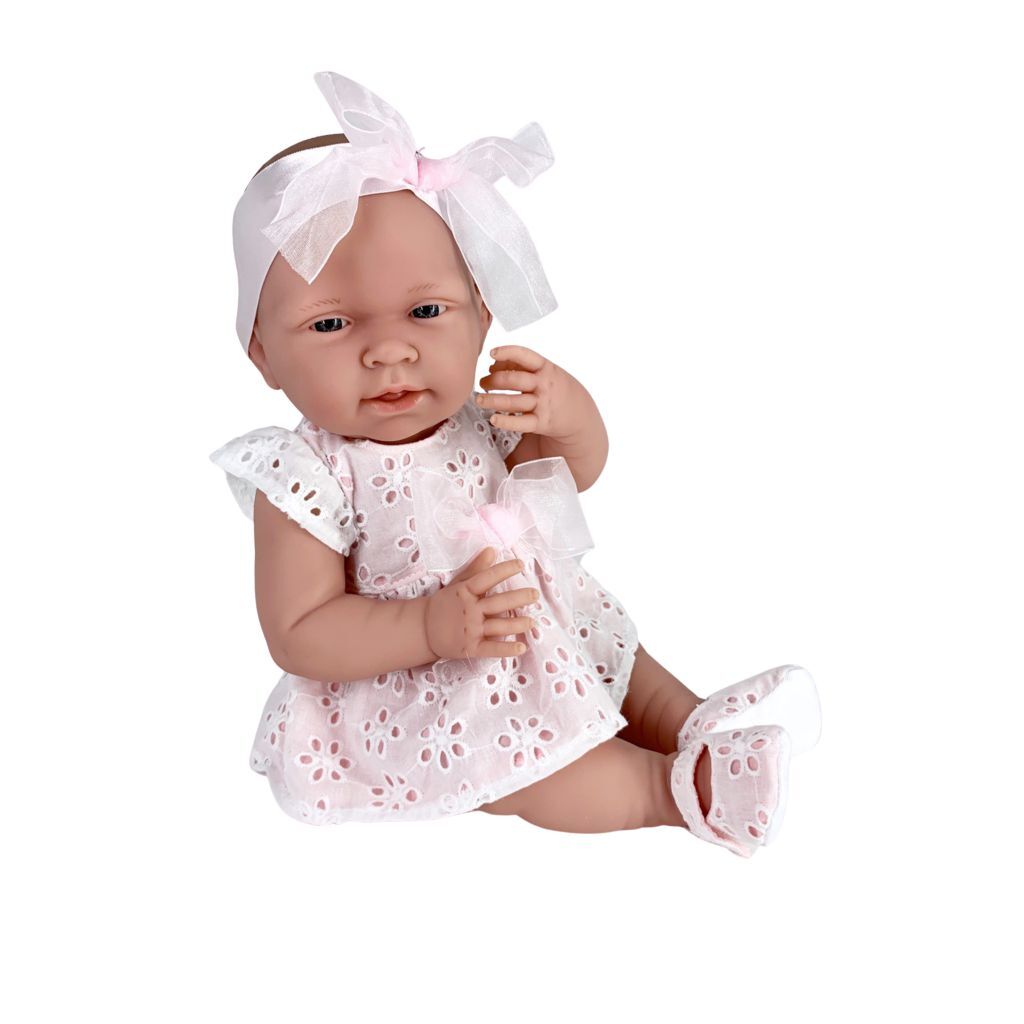 Кукла JC Toys BERENGUER виниловая 38см Newborn JC18059 гантель виниловая onlytop 0 5 кг розовый