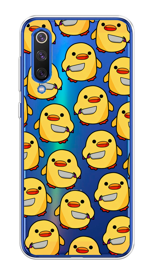 

Чехол на Xiaomi Mi9 SE "Утка с ножом", Прозрачный;желтый;оранжевый, 35250-1