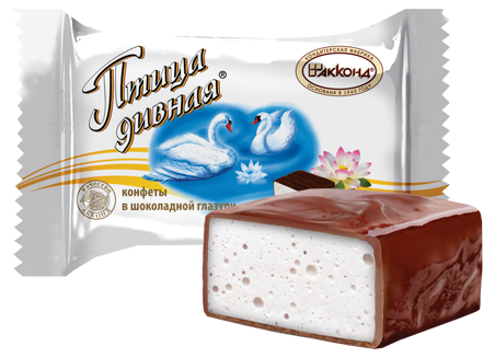 

Конфеты суфлейные Акконд Птица дивная в шоколадной глазури