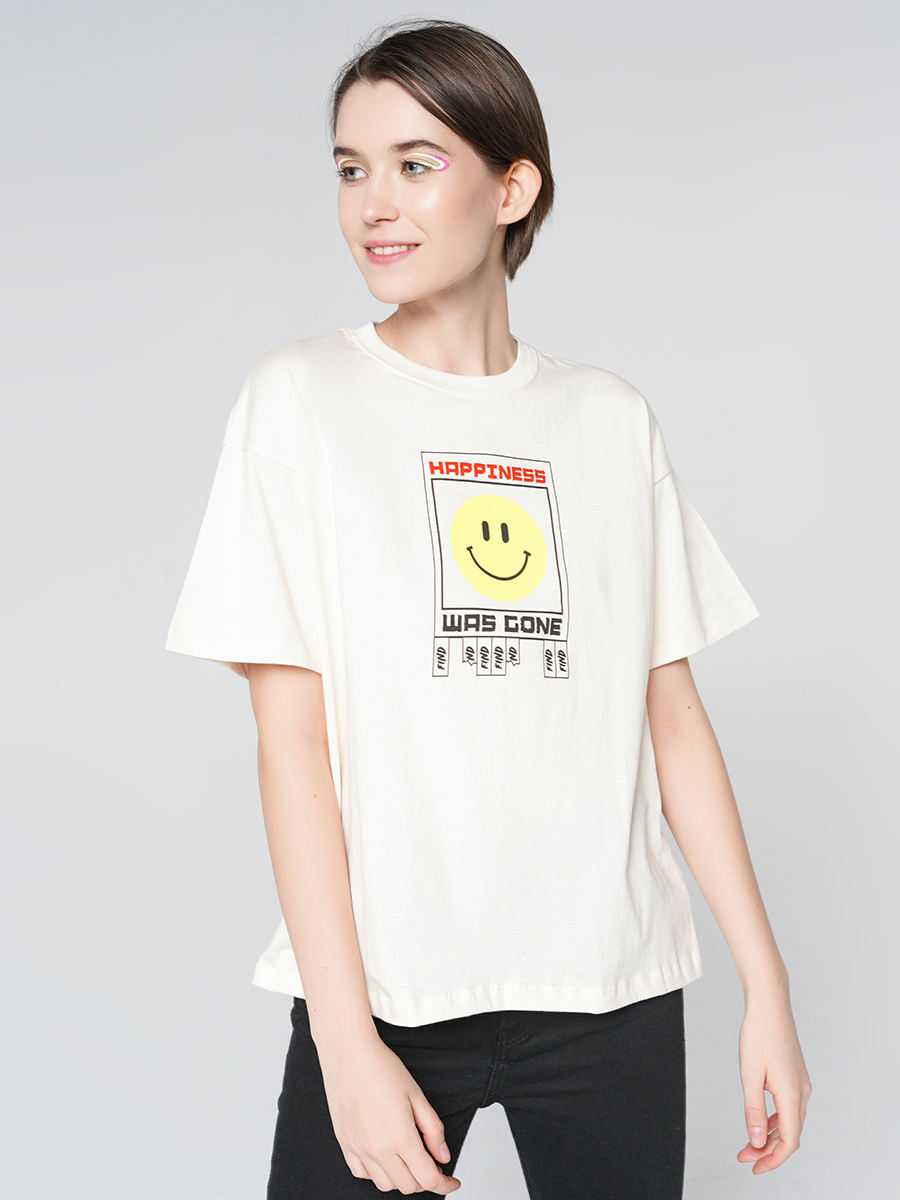 

Футболка женская ТВОЕ 86645 бежевая XL, 86645