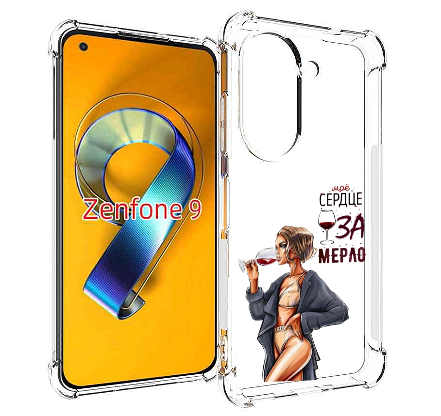 Чехол MyPads Мое-сердце-замерло для Asus Zenfone 9 (AI2202)