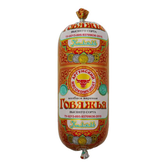 

Сардельки Аргунский мясокомбинат Говяжьи вареные +-500 г