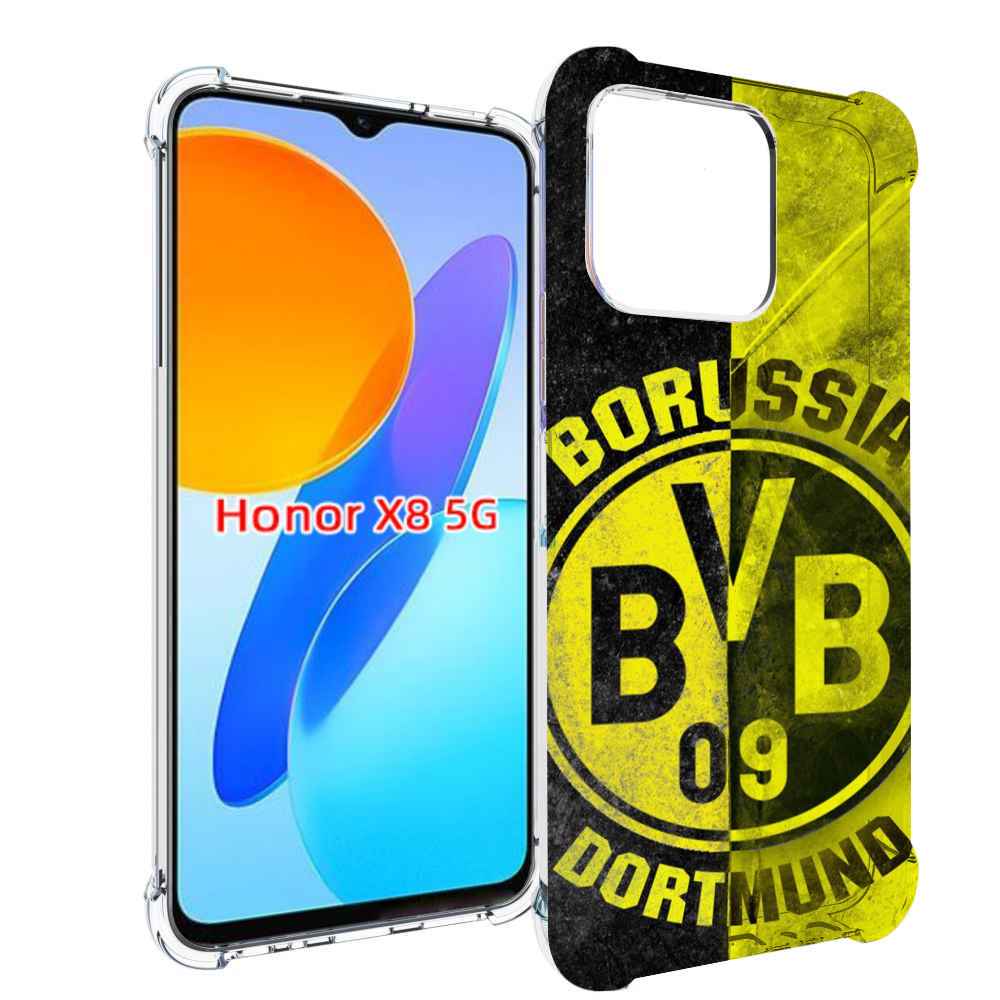 

Чехол MyPads Боруссия мужской для Honor X8 5G, Прозрачный, Tocco