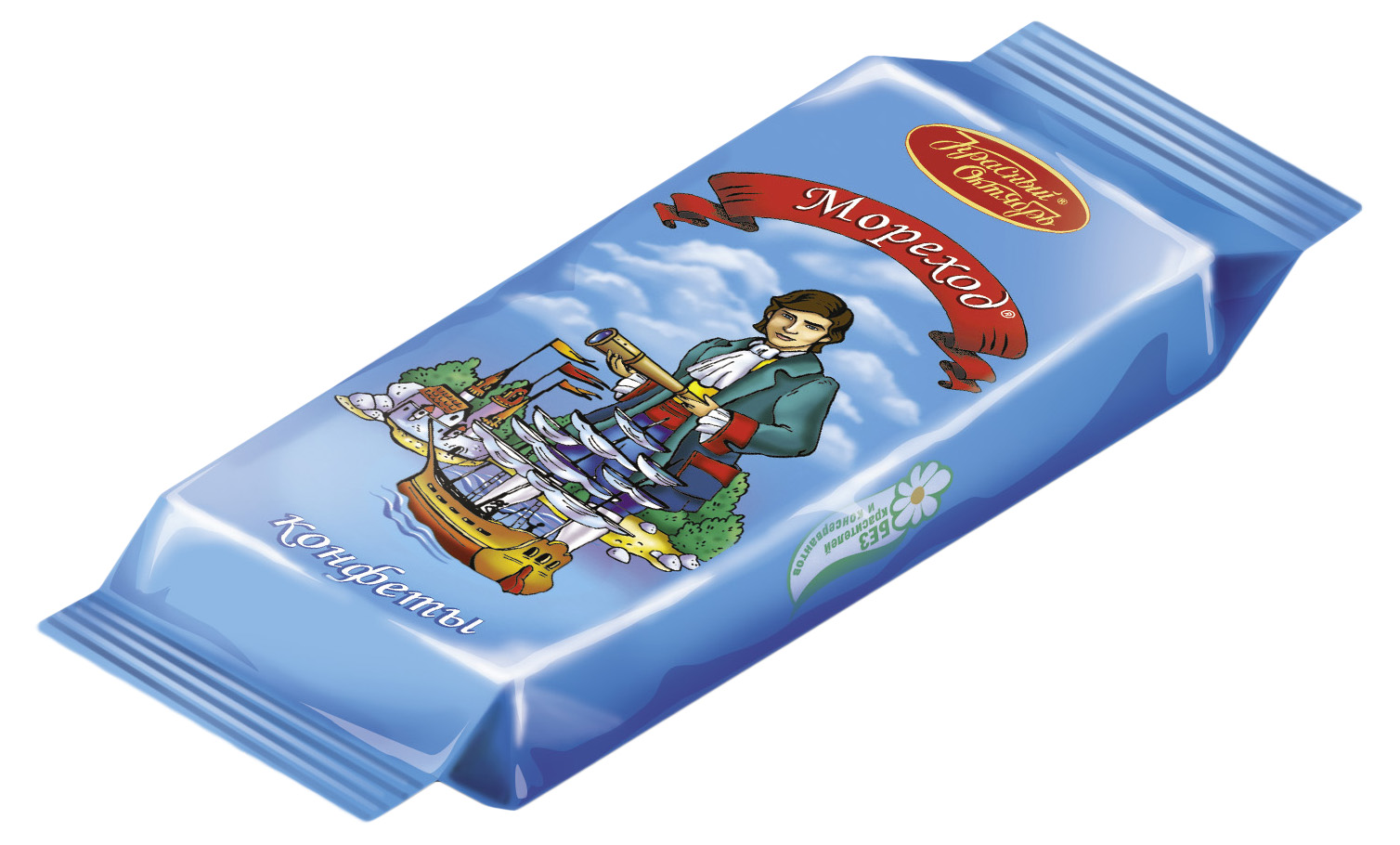 

Конфеты вафельные Красный Октябрь Мореход в шоколадной глазури