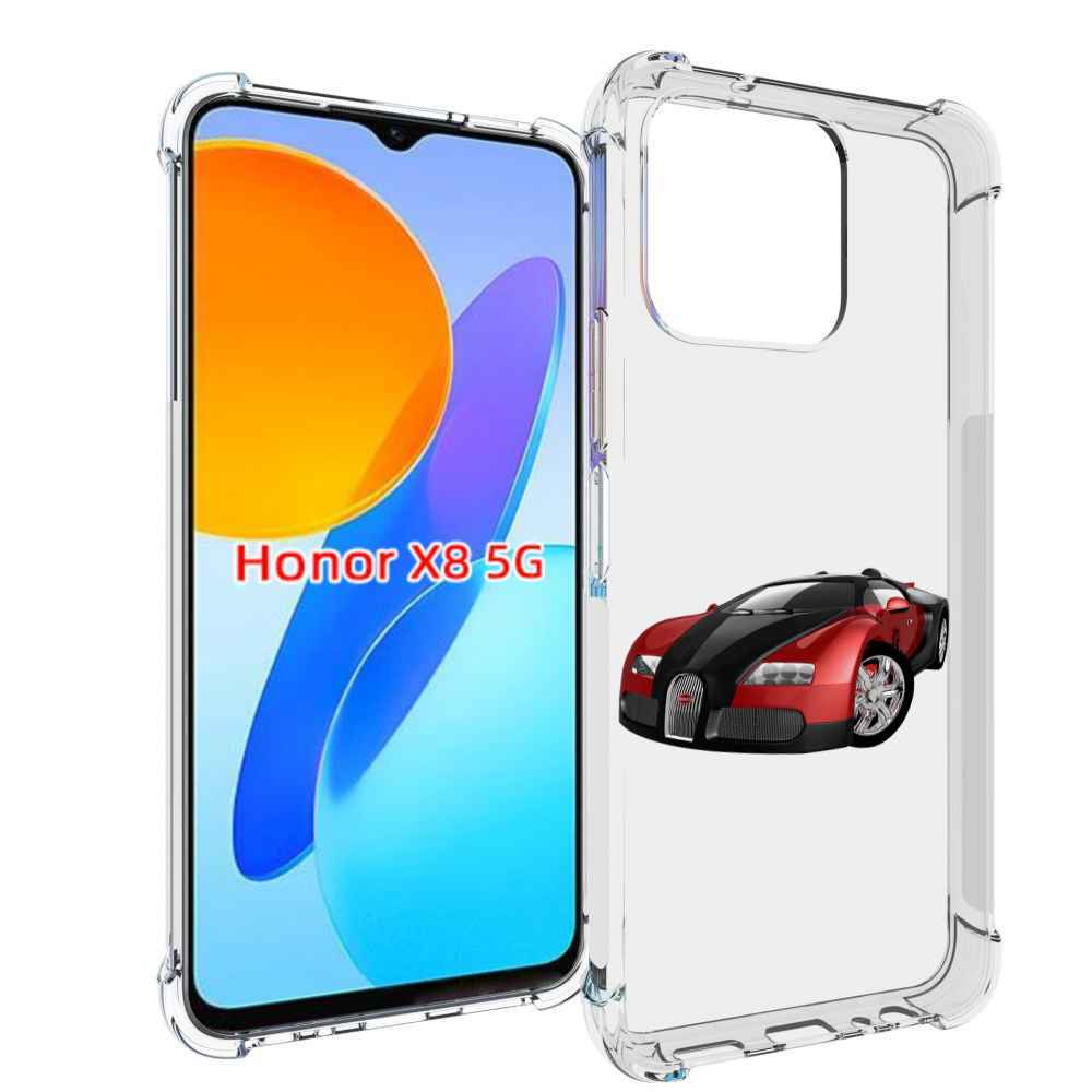 

Чехол MyPads Бука мужской для Honor X8 5G, Прозрачный, Tocco
