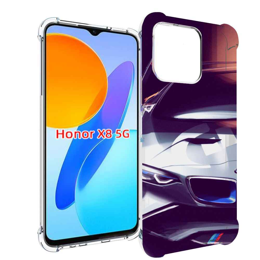 

Чехол MyPads Бэмвэ мужской для Honor X8 5G, Прозрачный, Tocco