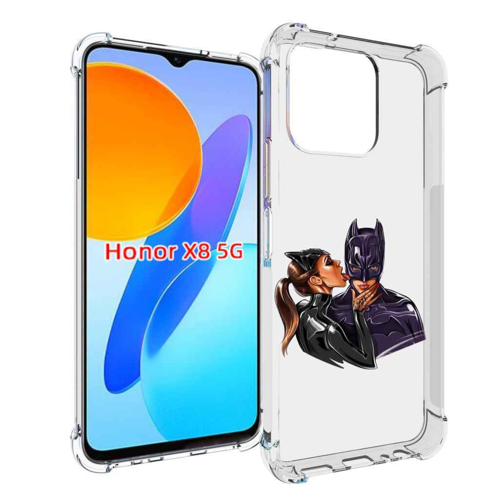 

Чехол MyPads Бэтман для Honor X8 5G, Прозрачный, Tocco