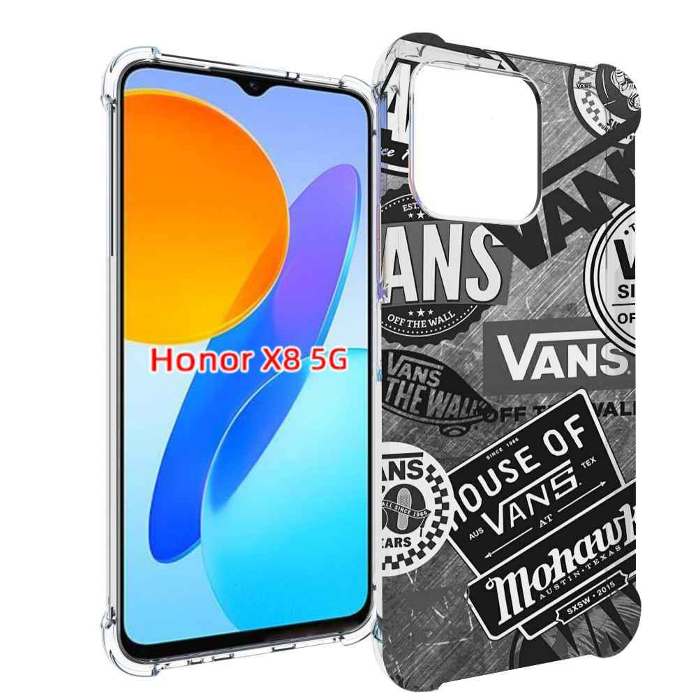 

Чехол MyPads Ванс-постер для Honor X8 5G, Прозрачный, Tocco