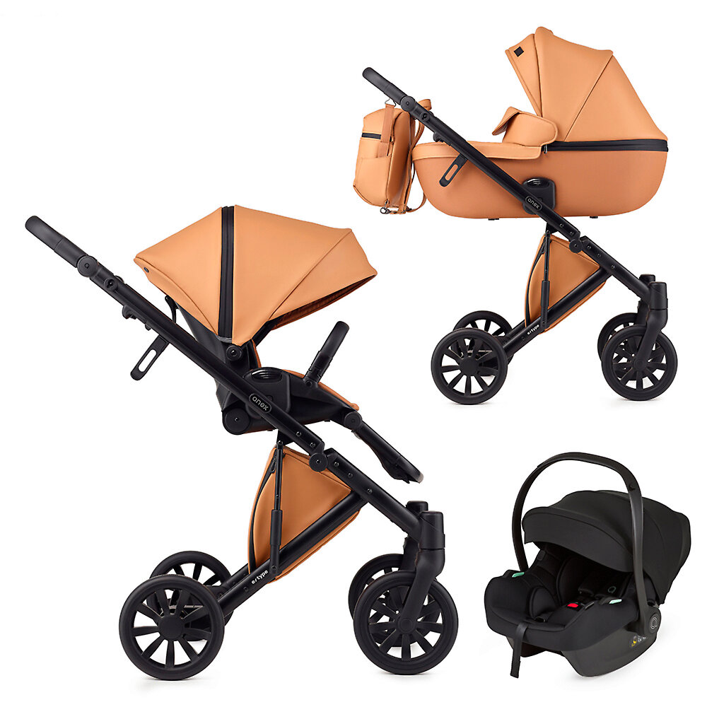 

Коляска 3в1 Anex e/type, цвет Caramel, e/type