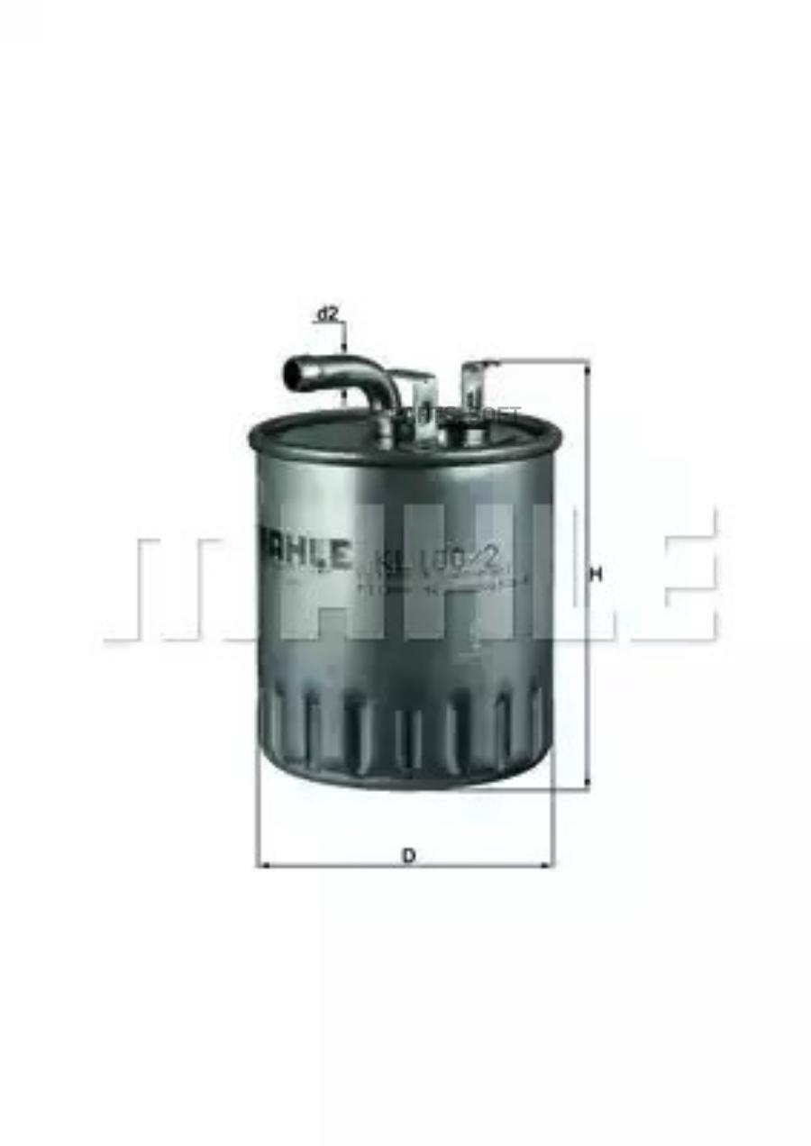 

Фильтр топливный MAHLE KL1002, KL1002
