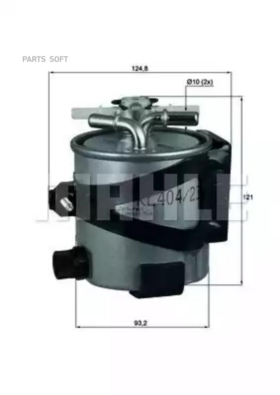 

Фильтр топливный MAHLE KLH4422, KLH4422