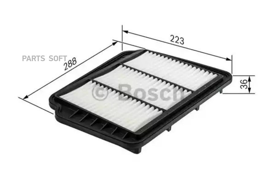 

F 026 400 163 фильтр воздушный Chevrolet Lacetti/Nubira 1.4/1.6/1.8 03>