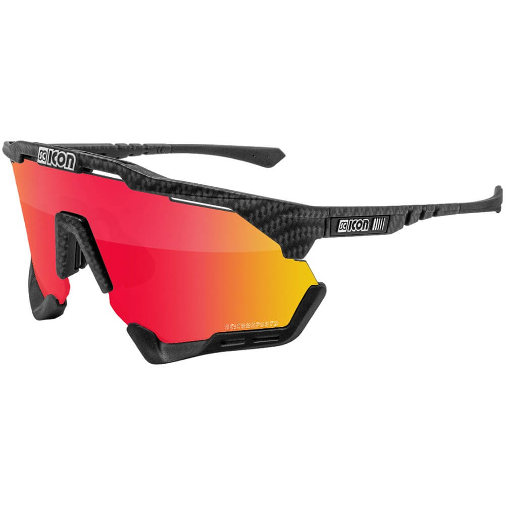 Спортивные солнцезащитные очки унисекс Scicon Aeroshade XL красные