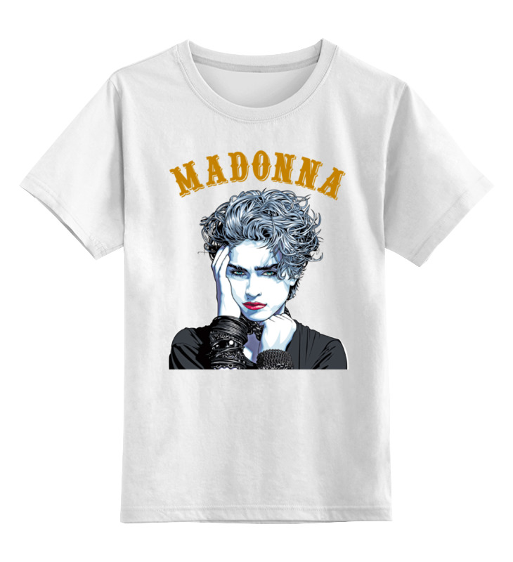 

Футболка детская Printio Madonna цв. белый р. 152, Madonna