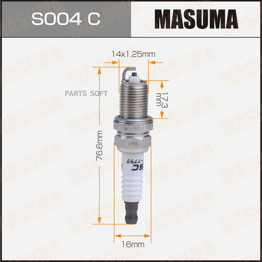 Свеча зажигания MASUMA BKR5EYA-11 2526