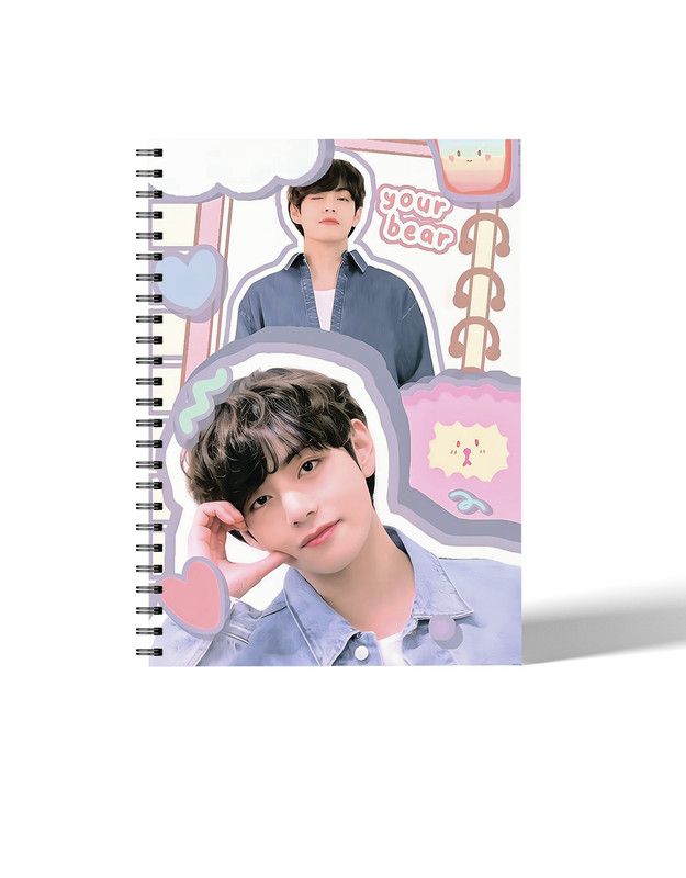 

Блокнот Art&Craft BTS А5, Тхэхён 50 листов в точку, BTS / Тхэхён