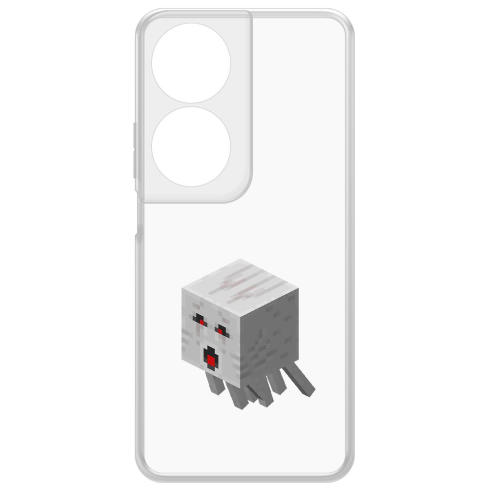 

Чехол-накладка Krutoff Clear Case Minecraft-Гаст для Honor X7b, Прозрачный