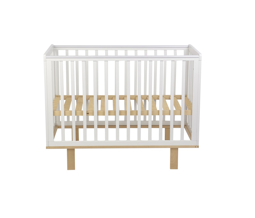 Кровать Polini Kids Simple 340, цвет: белый стол письменный polini kids aviv 1450 с ящиками и металлическими опорами белый