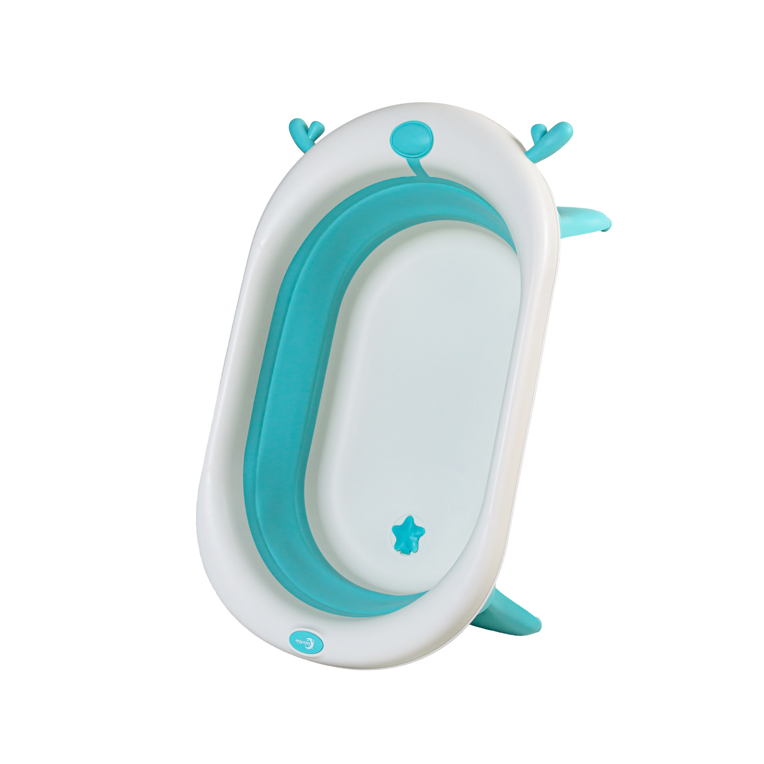 

Ванночка LaLa-Kids складная, 83 х 50 х 23, цвет: бирюзовый LLK000120бирюзовый
