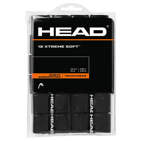 фото Обмотка для ручки ракетки head overgrip xtremesoft pack x12 285405-bk, black