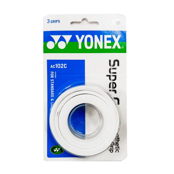 

Обмотка для ручки ракетки Yonex Overgrip AC102C х3, White, Белый