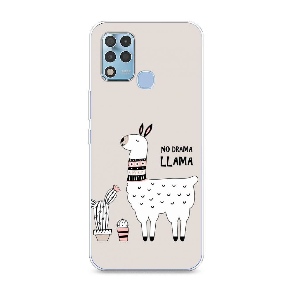 

Чехол Awog на Infinix Hot 11 G37 "No drama LLama", 3102150-2