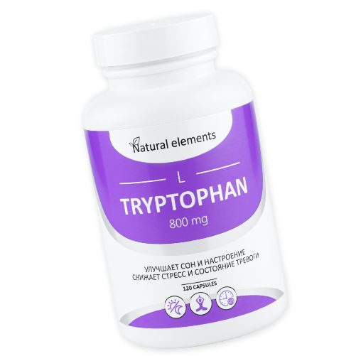 L-Триптофан Алфит для хорошего настроения и здорового сна, 120 капсул