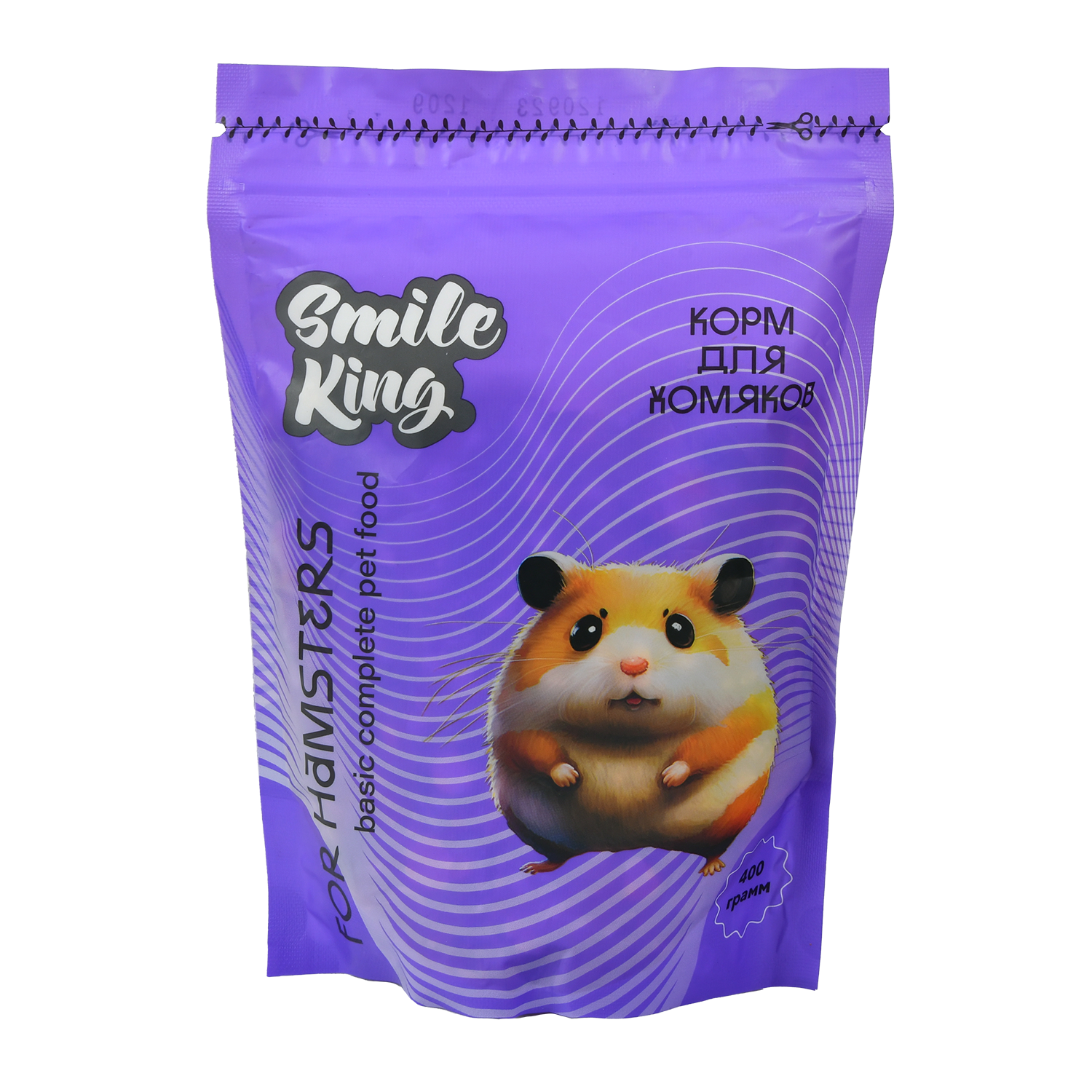 Корм для хомяков Smile King, 400 г