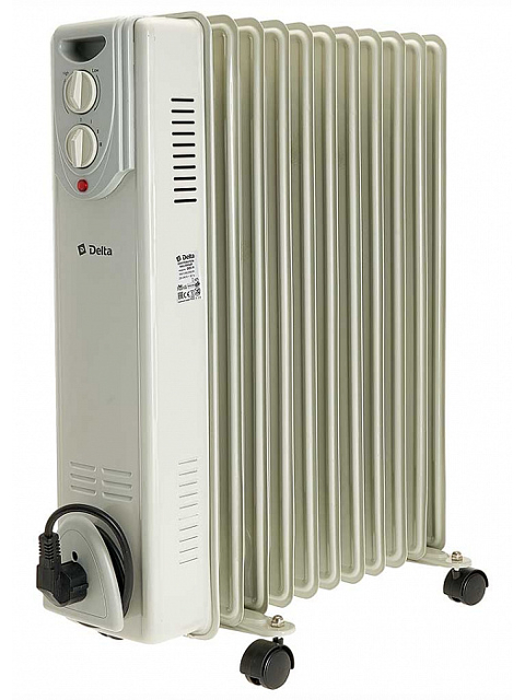Масляный радиатор Delta D05-11 Р1-00014223 масляный радиатор delta d07f 9 white