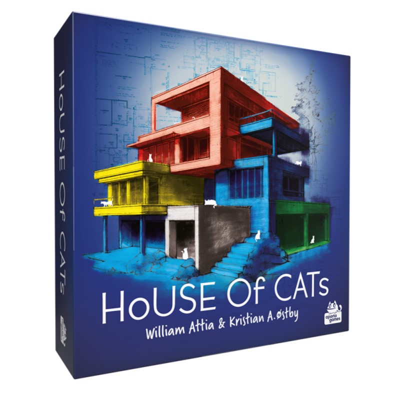 Настольная игра Aporta Games House of Cats Дом Кошек
