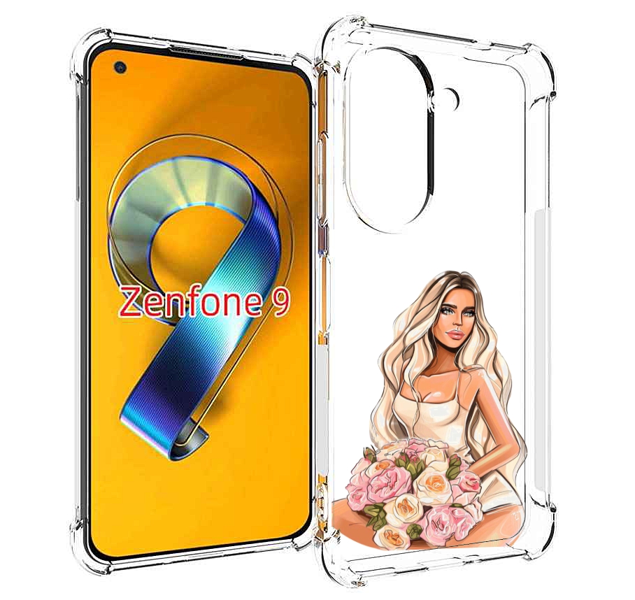

Чехол MyPads Нежная-девушка женский для Asus Zenfone 9 (AI2202), Прозрачный, Tocco