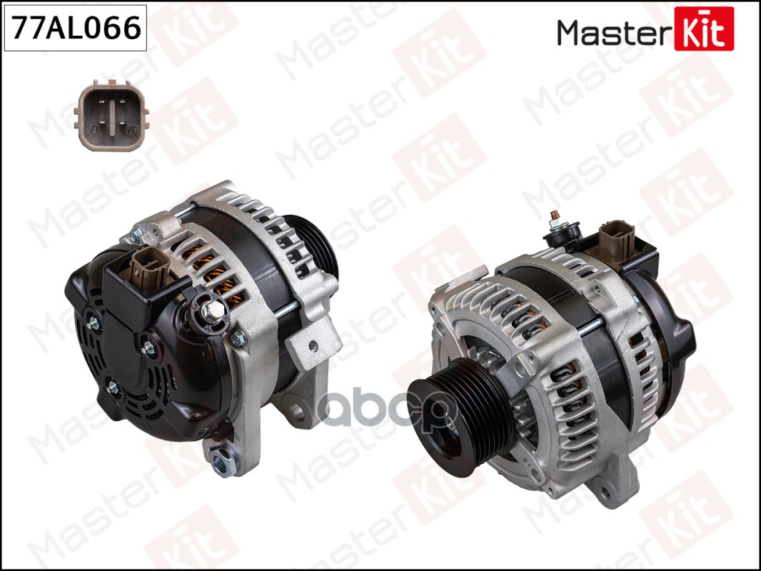 

Генератор Тоyота Rаv Iv 2.0 06- (14V 100А) Маstеrкit MasterKit 77al066