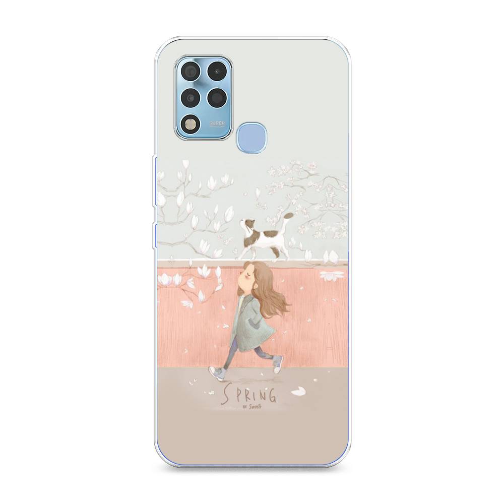 

Чехол Awog на Infinix Hot 11 G37 "Девочка-весна", 3102150-7