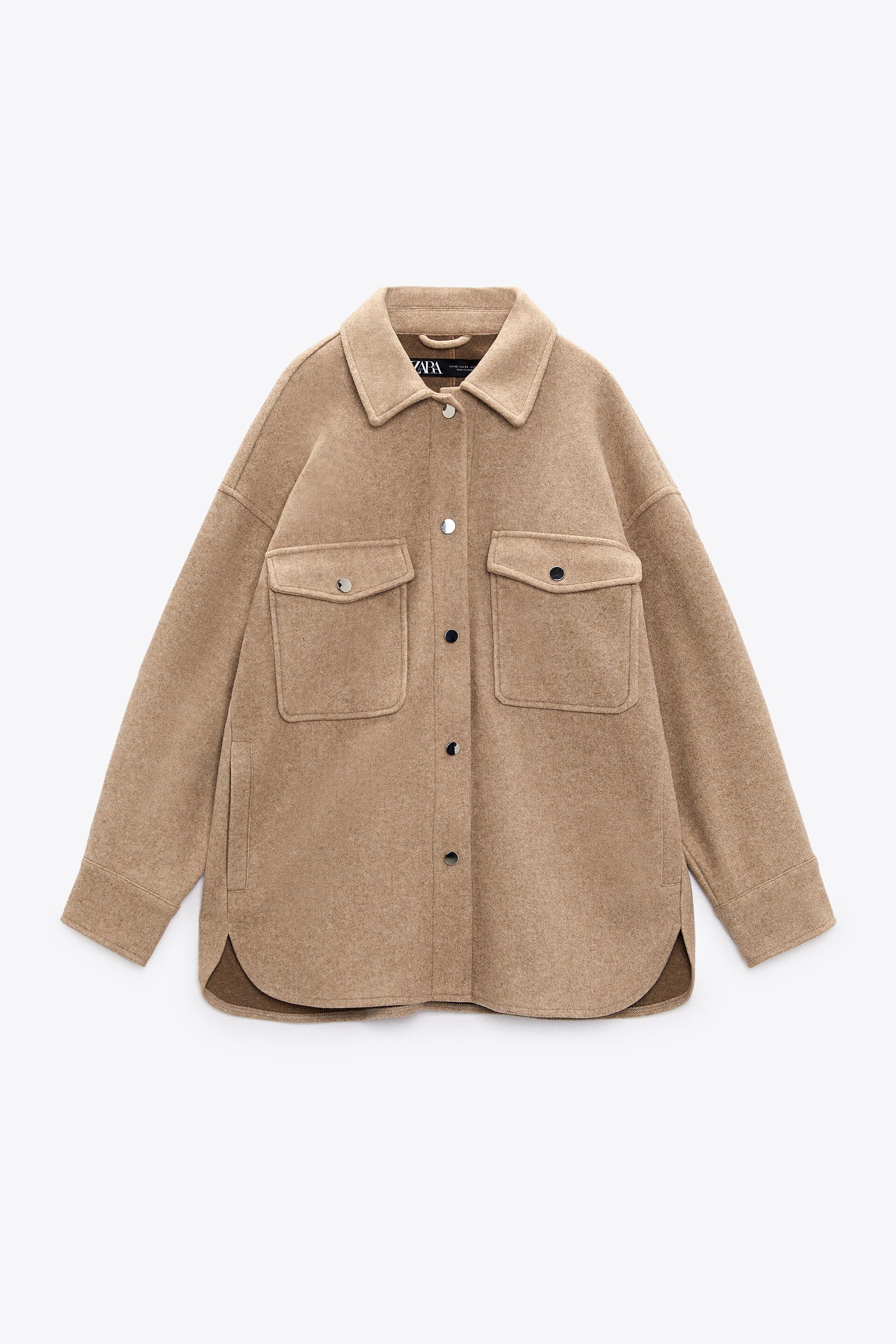 

Жакет женский ZARA 03046287 бежевый S (доставка из-за рубежа), 03046287