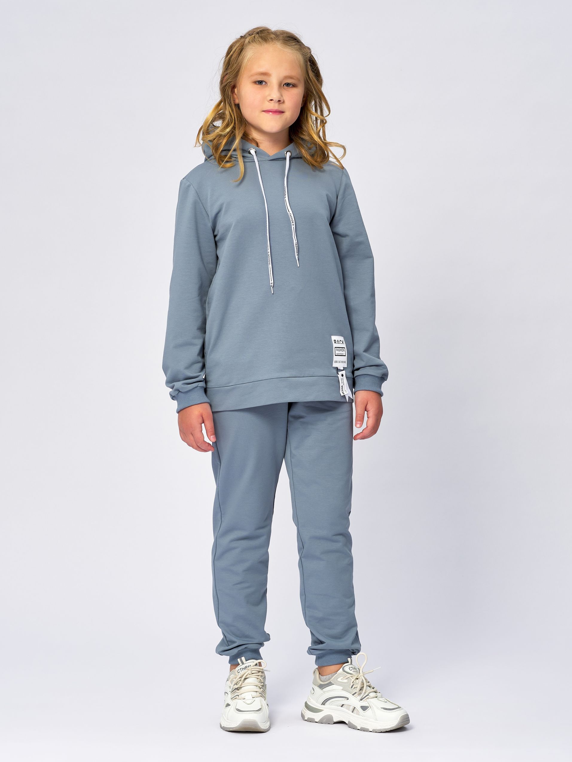 

Костюм детский MNL Деника цв. голубой; серый р. 122, Деника