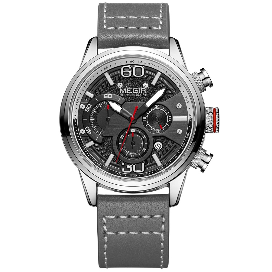 Наручные часы мужские Megir ML2110G серые