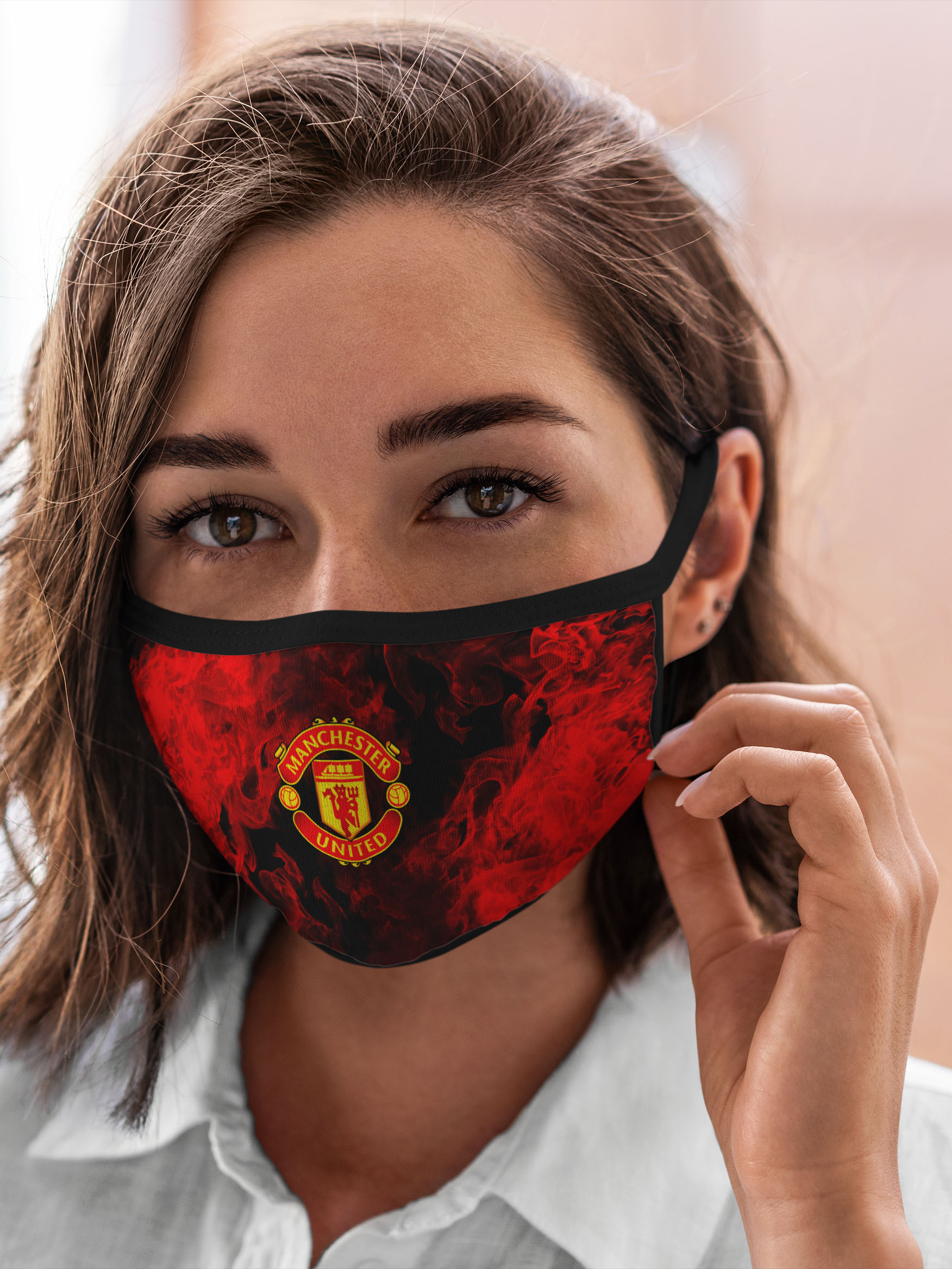 Многоразовая маска унисекс Burnettie Manchester United Манчестер Юнайтед Fcmu