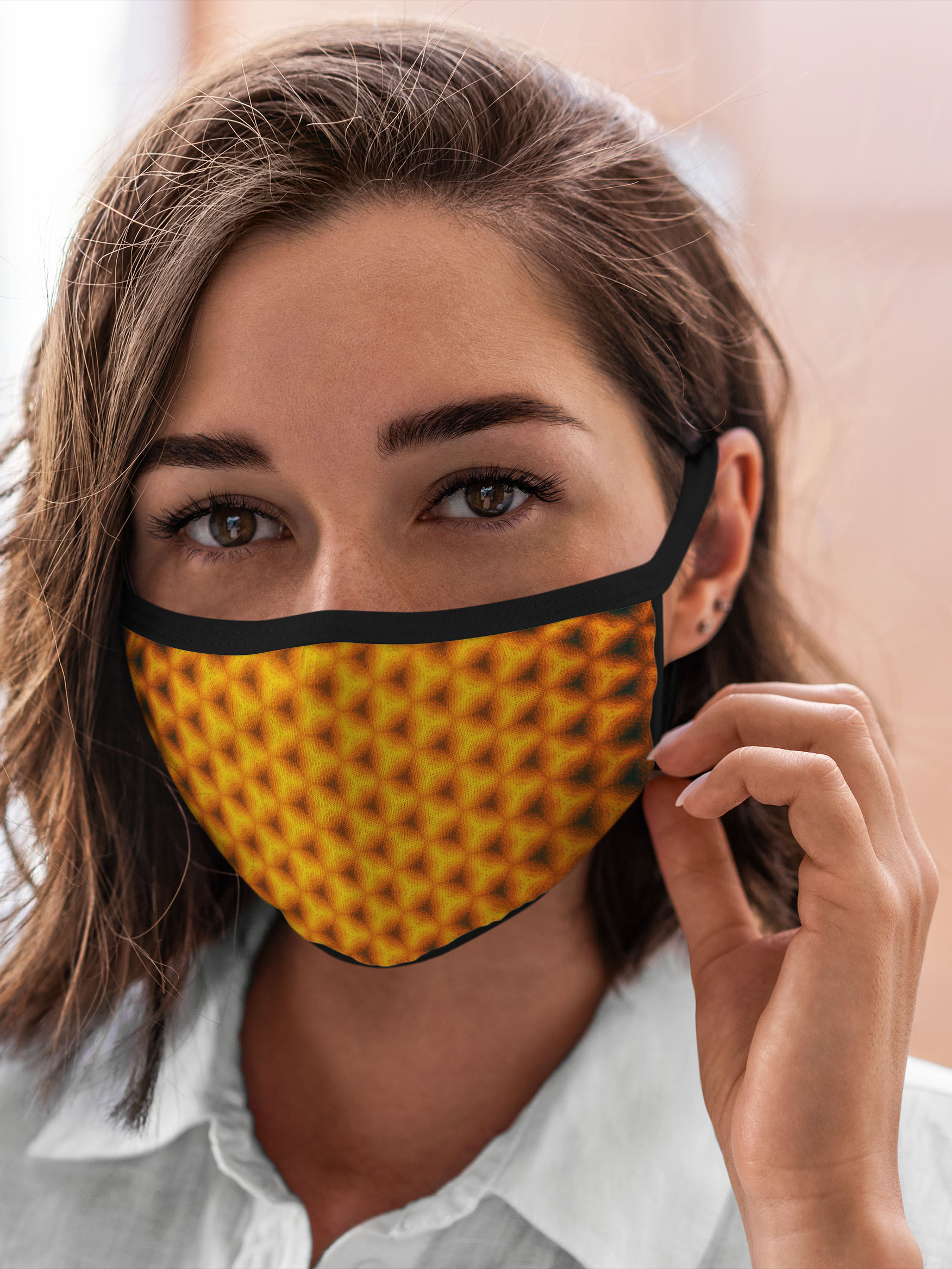 

Многоразовая маска унисекс Burnettie Узоры Синие Соты, Разноцветный, Узоры Синие Соты