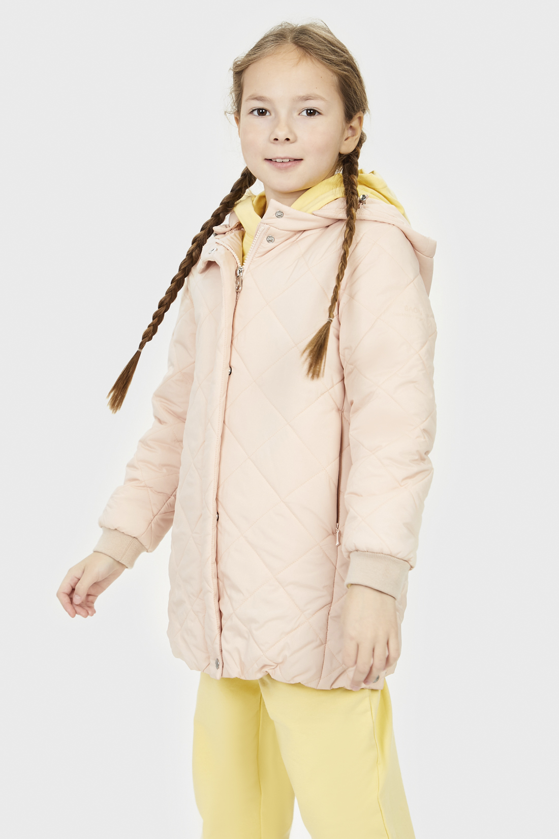 фото Куртка baon bk031002 цв. розовый р.128
