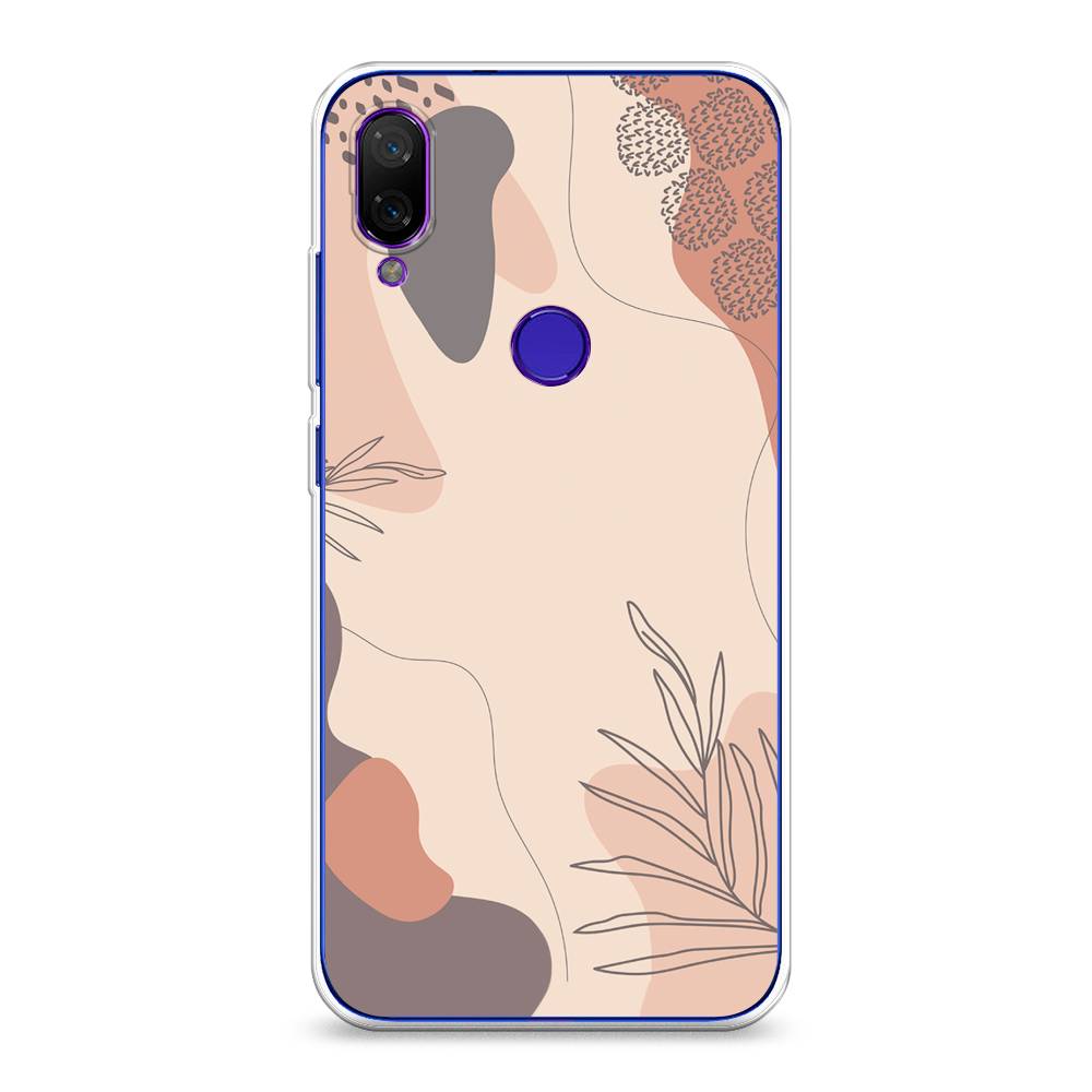 

Чехол на Xiaomi Mi Play "Нюдовые тона", Коричневый;серый, 35350-4
