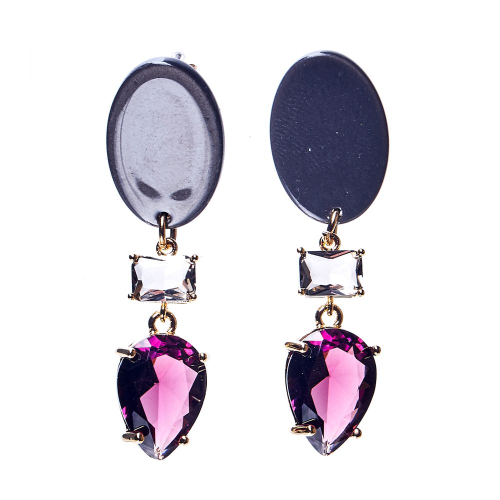 

Серьги из бижутерного сплава с swarovski Moon Paris MV-1811-024, MV-1811-024